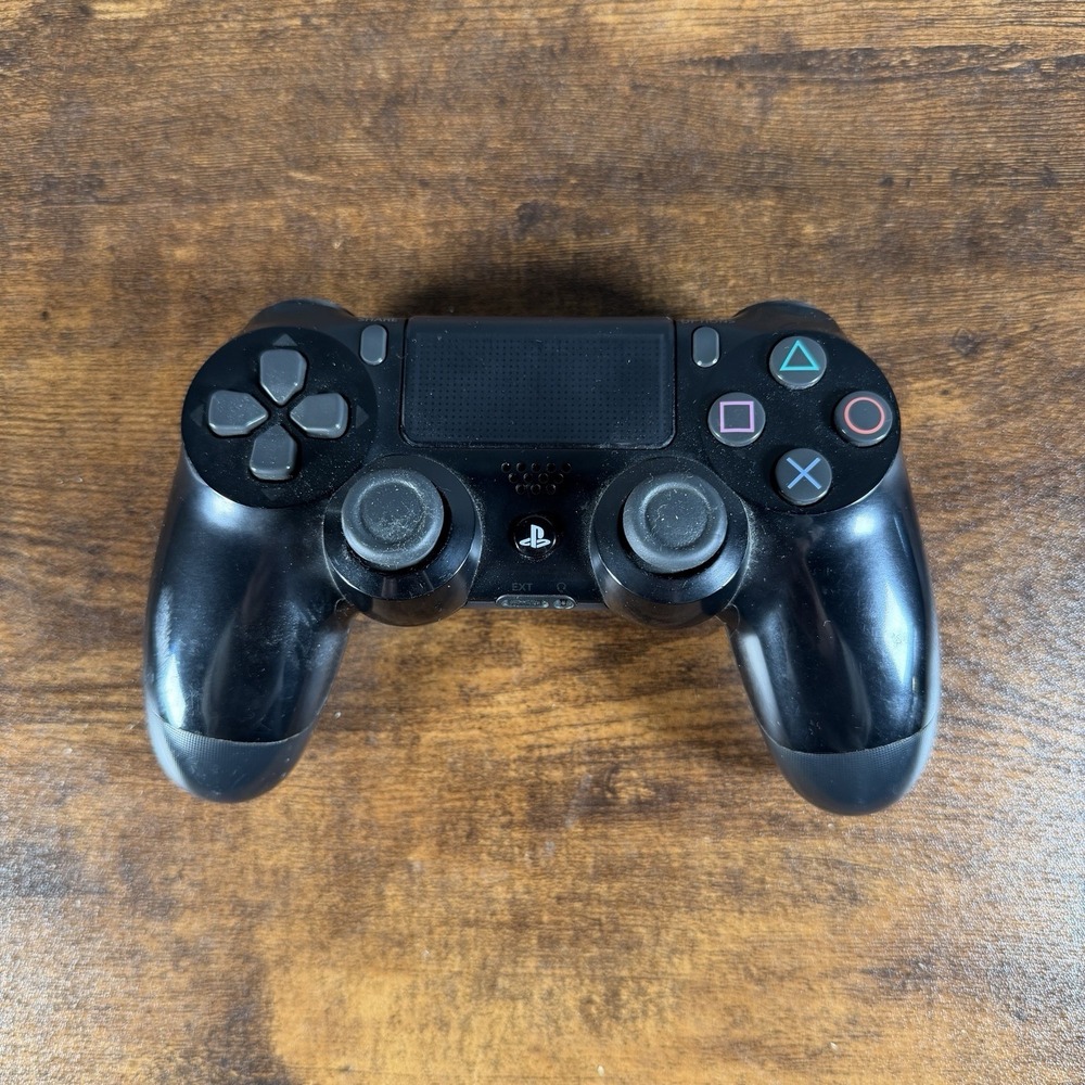 Sony PlayStation 4 DualShock Black Wireless PS4 Controller OEM TESTED